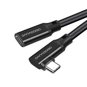 [바라보고]ㄱ자 USB3.2 C타입 GEN2 연장케이블 10Gbps 50cm
