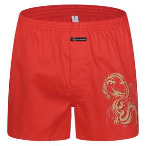 제임스딘 남성 트렁크 팬티 순면 60수 남자 사각 빨간 레드 JHMTY081