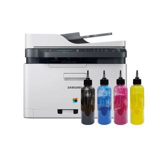 삼성 SL-C563FW 컬러 레이저 복합기 팩스 + 리필 토너 파우더 키트