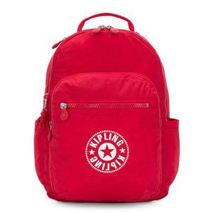 [롯데백화점]키플링 백팩 배낭 책가방 서울 SEOUL 라이블리 레드