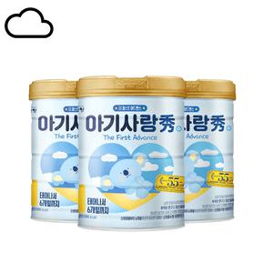 남양 아기사랑 수 어드밴스 분유 750g 3개 1단계