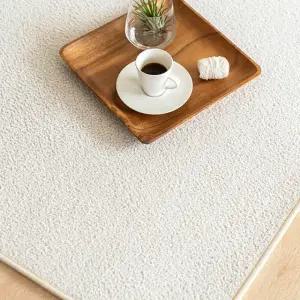 스칸디앤홈 관리편한 보카시 단모 러그 거실 카페트 크림오트밀 200x250