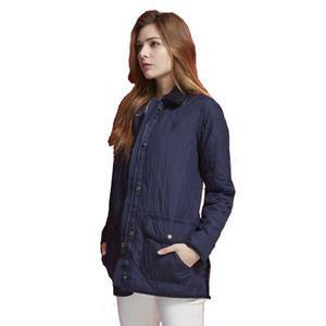 [유에스폴로][U.S. POLO ASSN.] 여성 카코트 퀼팅 재킷_네이비