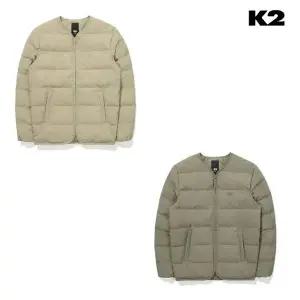 갤러리아 K2 남성 간절기 U넥 경량 슬림다운 GMU24581