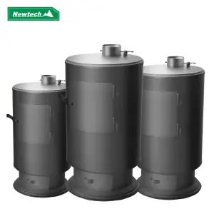 뉴테크 원형화목난로 사각화목난로 15~30평형