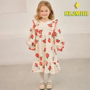 [헤이미니] 향기가득로즈원피스