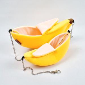 앵무새 바나나 해먹 침대 포치 은신처 대형 장난감 놀이터 쉼터 새장 용품