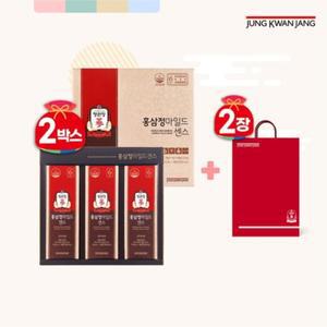 정관장 에브리타임 홍삼정 홍삼스틱 마일드 60포+쇼핑백 추석 명절 선물세트