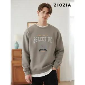 [하프클럽/]남녀공용 그래픽 루즈핏 기모 맨투맨 (AEC4TR3601)