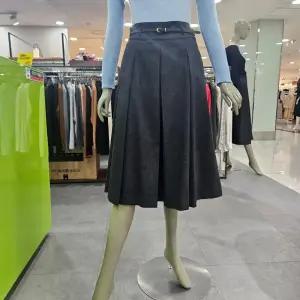 시슬리/애플아울렛/벨티드 플리츠 스커트 SASKC1461