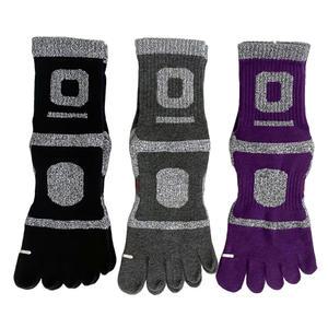 SM 여성 두꺼운 등산 스포츠 발가락양말 중목 5켤레 항균 무좀 양말