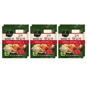 [소비기한 임박] CJ 비비고 김치왕교자, 420G, 6개