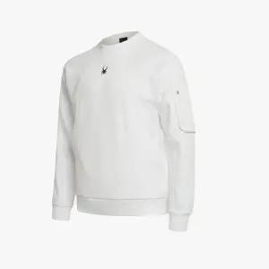 [스파이더](센텀시티점) 공용 포켓 맨투맨 SPGFCNRL302UWHT