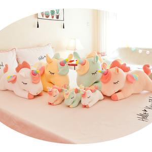 레인보우 유니콘 인형 애착 동물인형