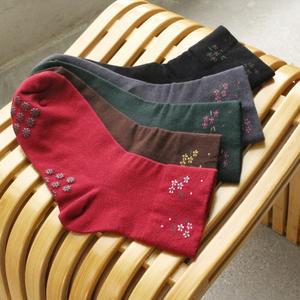 국산 여성 논슬립 꽃무늬 무압박 양말 10켤레 무료배송 미끄럼방지 DBSW-SOC-Q1