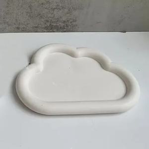 석고방향제,레진,제스모나이트 몰드-구름트레이