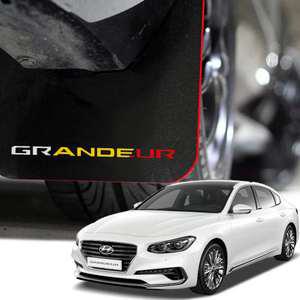 그랜져IG 블루아머 머드가드 4P 반사스티커 포함 머드플랩 흙받이 스톤칩방지