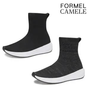 [롯데백화점]포멜카멜레 포멜 와이드F 니트 앵클 2종택1 FKW1F1SA340 (5cm)