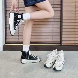 대신cm OAW-몽벨w 국내산 지퍼 하이탑/여성스니커즈/패션운동화