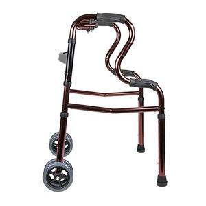 [케이솔루션]노인 환자용 보행보조기 어르신 2단 워커 2바퀴