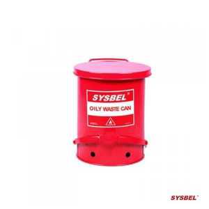 방화 쓰레기통 실험실 유해 화학 물질 공장 폐기물