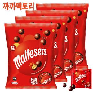 몰티져스 밀크(12입)144g x 4봉 초콜릿