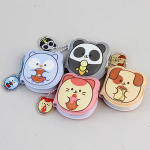 애니롤즈 폭신폭신 미니 메모지(4개)/가방고리 휴대용 수첩