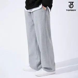 [하프클럽/탑보이]기모 위너 롱 와이드 밴딩팬츠 (LC119)