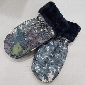 겨울 방한 남성 털목 밀리터리 털안감 벙어리 장갑 스키 등산 작업용