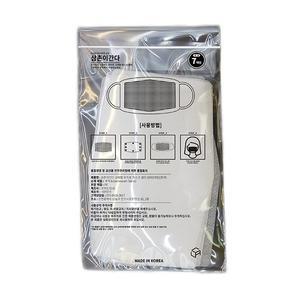 국내생산 교체형 일회용 마스크 필터 7매 세트 3D마스크 입체마스크 일회용마스크 천마스크 사용가능 전용