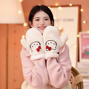 헬로키티 엄지 장갑