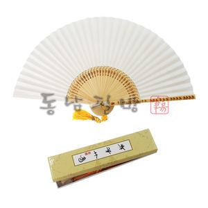 길이25cm/고급접선부채/봉필임선-중/서예용품