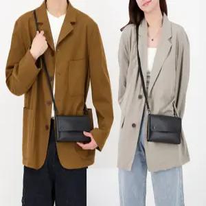 유럽여행 가방 해외여행 크로스백 일본 명품미니백 소가죽 나일론 반달