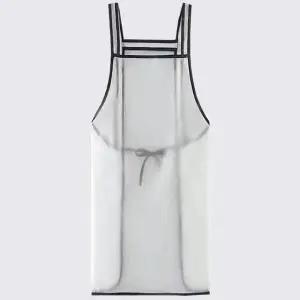 [하프클럽/셀러허브_여성트랜드패션]보더라인 공방앞치마 반투명 우레탄