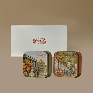 라사본느리드니옹 프랑스 자연유래 클렌징 비누 틴케이스 2P 슬리브 패키지