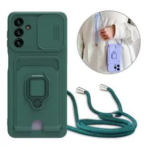 갤럭시버디4 A16 A165 A166 슬라이드 카메라보호 카드수납 핑거링 목걸이 줄 스