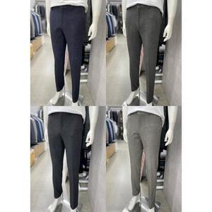 [트루젠]남자 28인치-38인치 겨울 겉기모 가공 신축성 좋은 스판 캐주얼 바지 슬랙스 팬츠 4컬러_JK