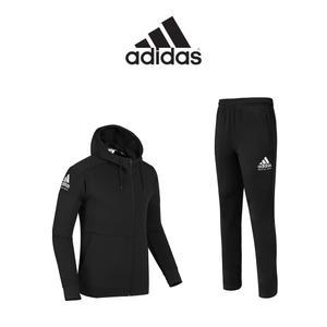 아디다스 컴뱃스포츠 마샬아츠 후드집업 트레이닝 세트 TR70 BK(블랙) 남녀 운동복 슬림핏