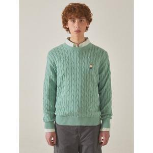 [후아유](김해점)Steve Cable Sweater(M) WHKAF1102M