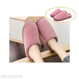 극세사거실화 사무실 털실내화 폭신한 사무실여성슬리퍼