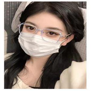 블루라이트차단 대두 남녀공용 가벼운 시력보호 오버사이즈 사각 뿔테 패션 안경