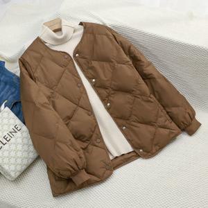 초경량 숏 패딩점퍼 3color 여성점퍼 깔깔이 누빔잠바 루즈핏 깔깔이