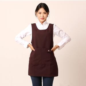 안감기모 앞치마/겨울용앞치마/원피스형/시장 AE324