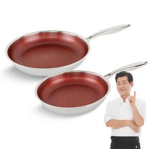 클래딘 베네치아 이연복 통3중 인덕션 IH 24cm 프라이팬 + 28cm 프라이팬