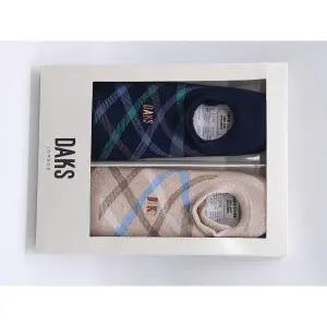 [롯데백화점]닥스 여성 사선체크 발목양말 2종세트 25420