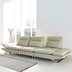 브레스 실리콘레더 가죽 팔걸이 틸팅 스윙 4인 소파