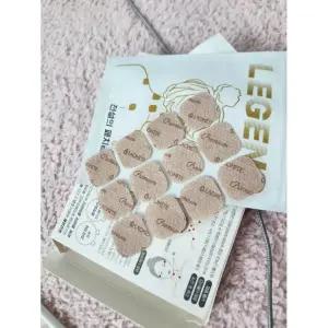 라오메뜨 전설의패치 프리미엄 미니 60매 자석 없이 붙이는 동전 크기 패치 일본 대체 소형 손가락 손목 발