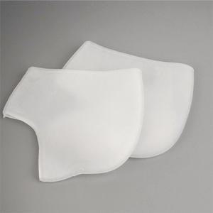 발뒷꿈치 패드 신발 구두 쿠션 뒤꿈치 실리콘 보호대 흰색 x4켤레