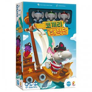 [엠투월드] 쿵쿵쿵 코끼리해적단 (2~4인, 파티 보드게임)