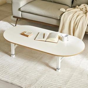 [예다움] 라운드 다용도 접이식 테이블 1200x600